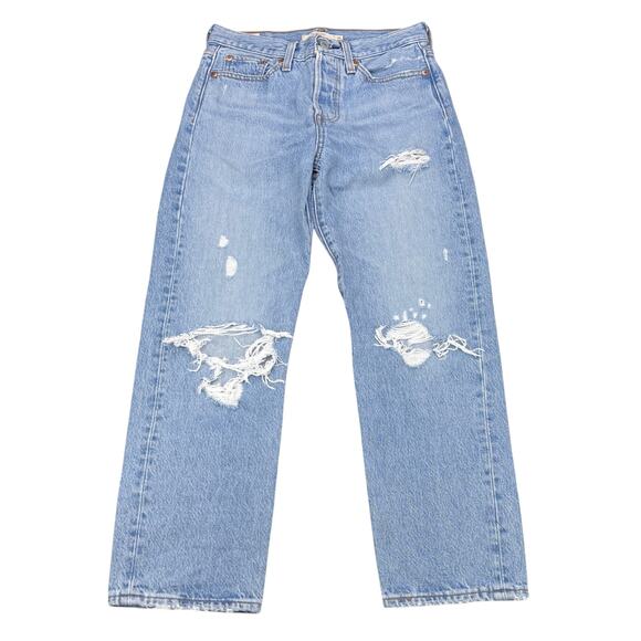 LEVI'S Premium Wedgie Straight Size 25 Authentically Yours - Picture 2 of 10